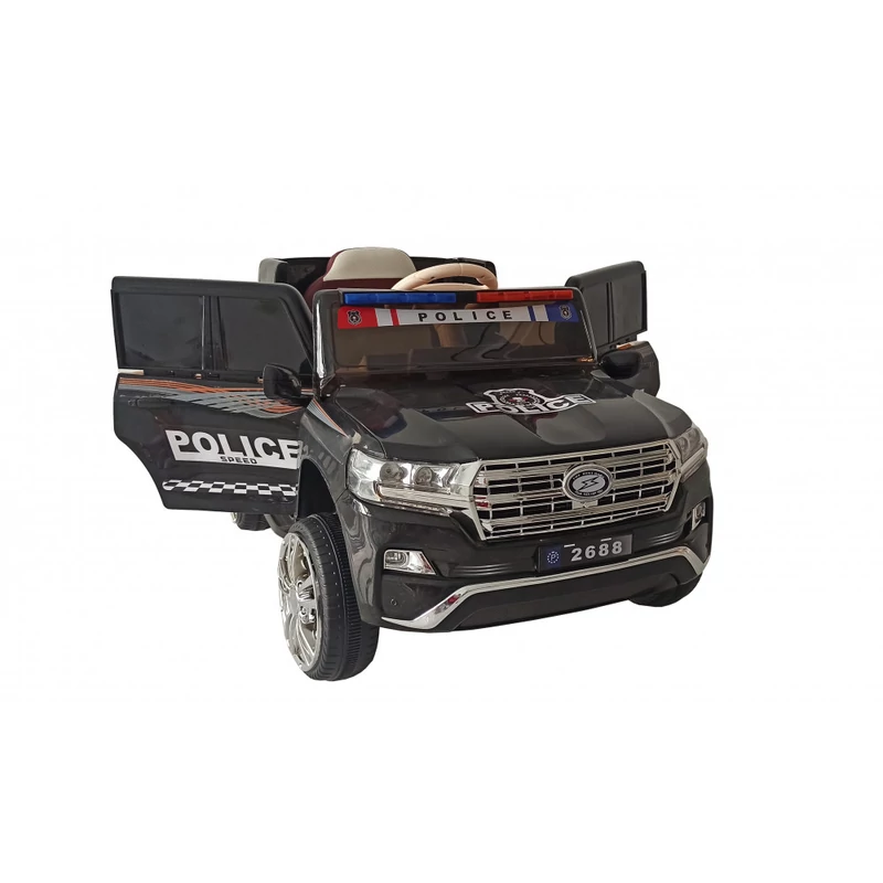 Chipolino SUV Patrol elektromos autó - fekete