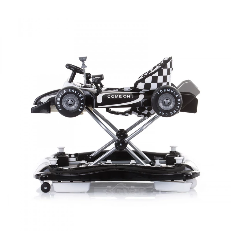 Chipolino Racer 4 az 1-ben bébikomp - black/white