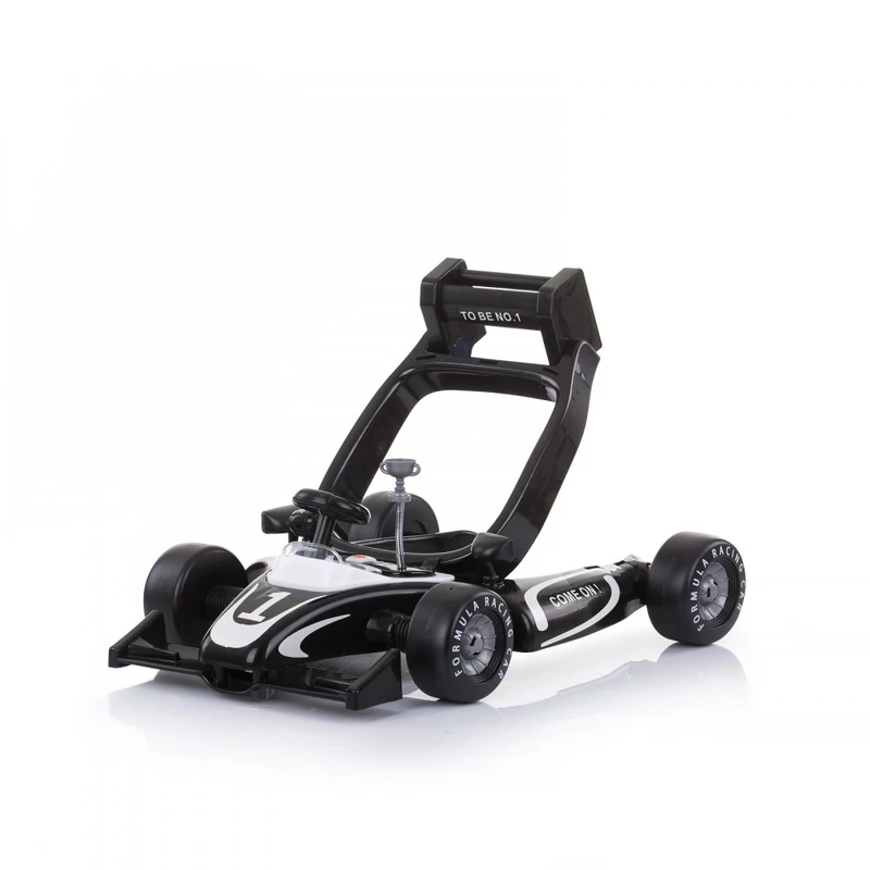 Chipolino Racer 4 az 1-ben bébikomp - black/white