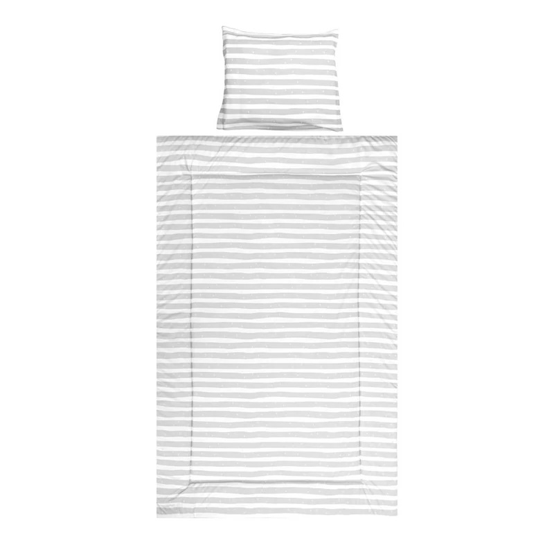 Lorelli 3 részes ágynemű garnitúra - Grey Striped