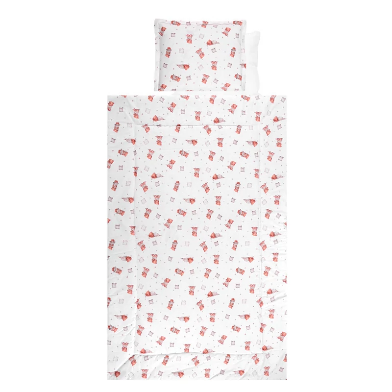 Lorelli 4 részes ágynemű garnitúra - Bears & Pillows Beige