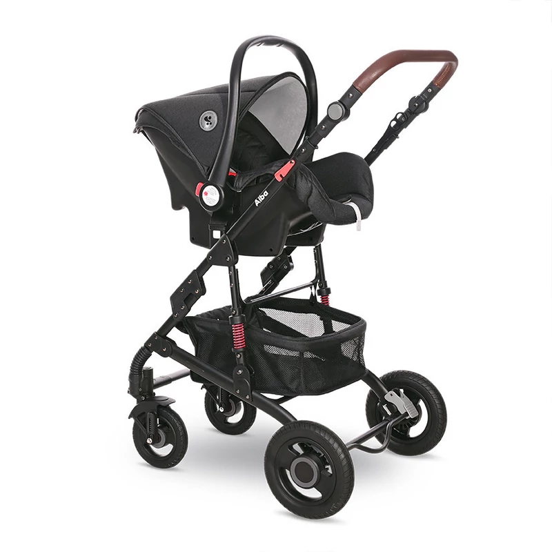 Lorelli Alba multifunkciós babakocsi - Premium Opaline Grey