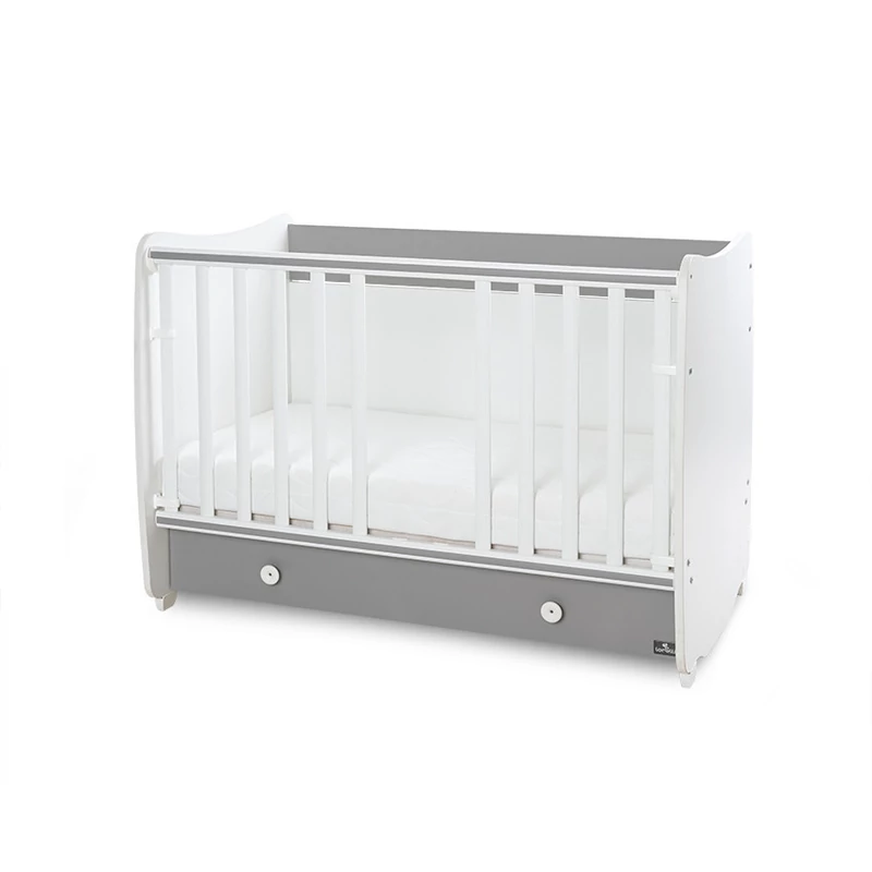 Lorelli Dream kiságy 60x120 - White Stone Grey