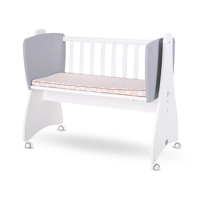 Lorelli First Dreams ringatható bölcső 105x55 - White / Stone Grey