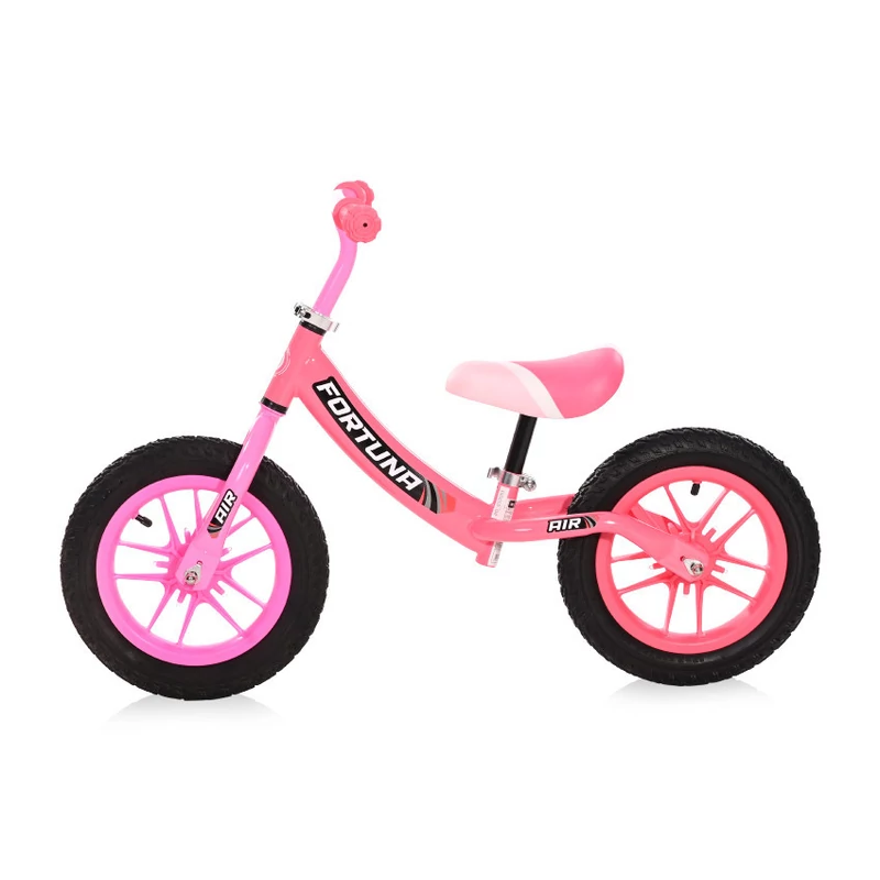 Lorelli Fortuna Air futóbicikli világító kerékkel - Light&Dark Pink