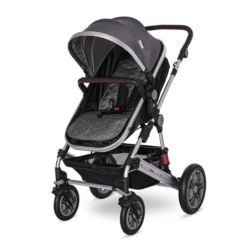 Lorelli Lora multifunkciós babakocsi - Steel Grey