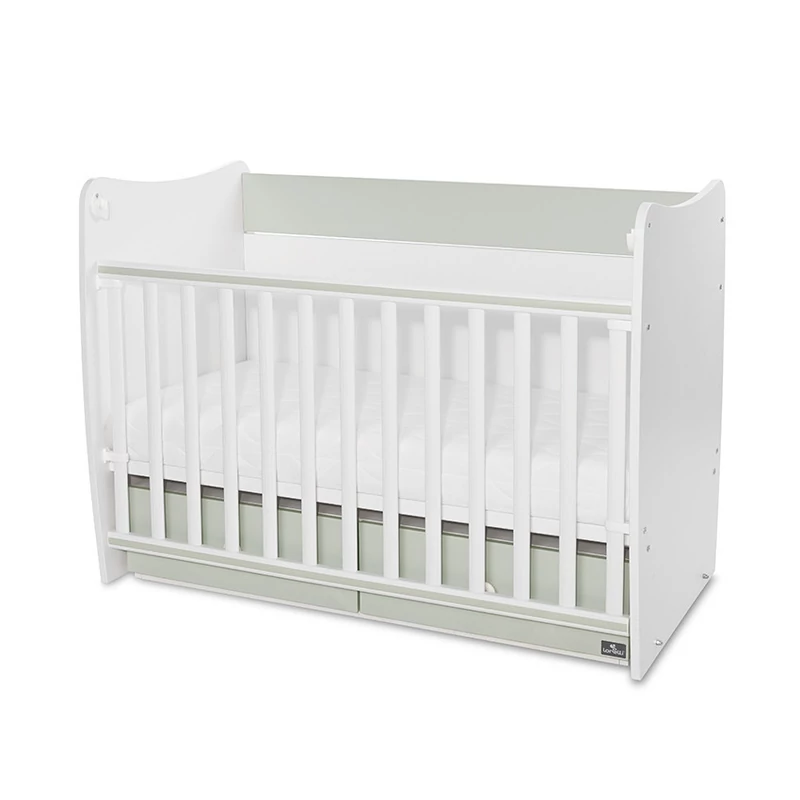 Lorelli Matrix kiságy 60x120 - Milky Green