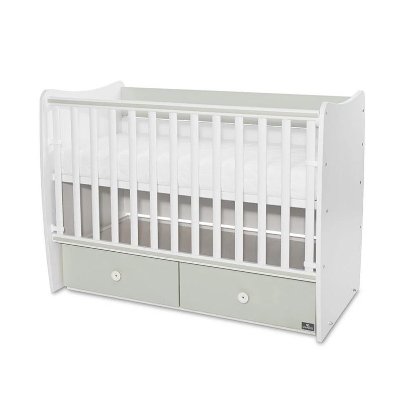 Lorelli Matrix kiságy 60x120 Milky Milky Green 2Box