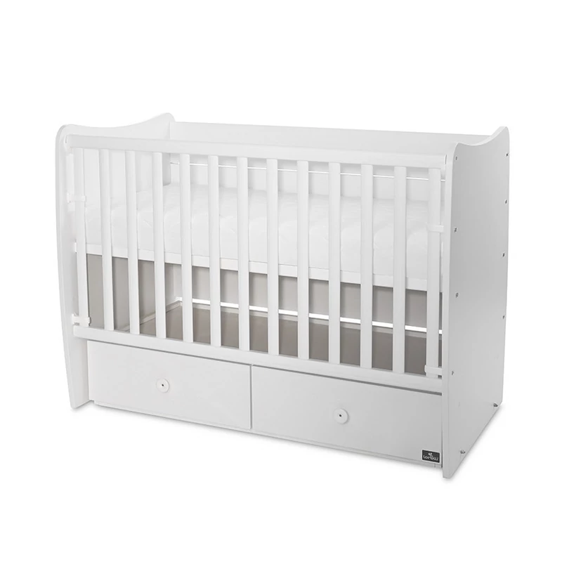 Lorelli Matrix kiságy 60x120 WHITE-2 - Box