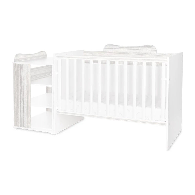Lorelli Multi kombi ágy 190x72 - White Artwood