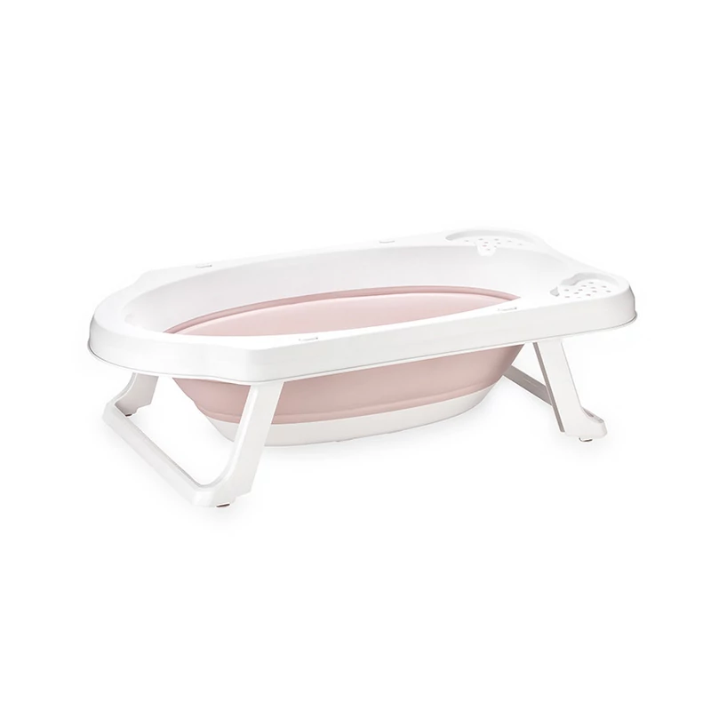 Lorelli összecsukható kád dugóval 82 cm - Nordic Pink