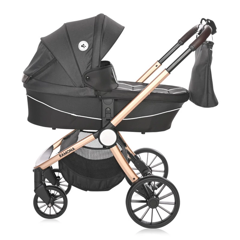Lorelli Ramona multifunkciós babakocsi - Luxe Black