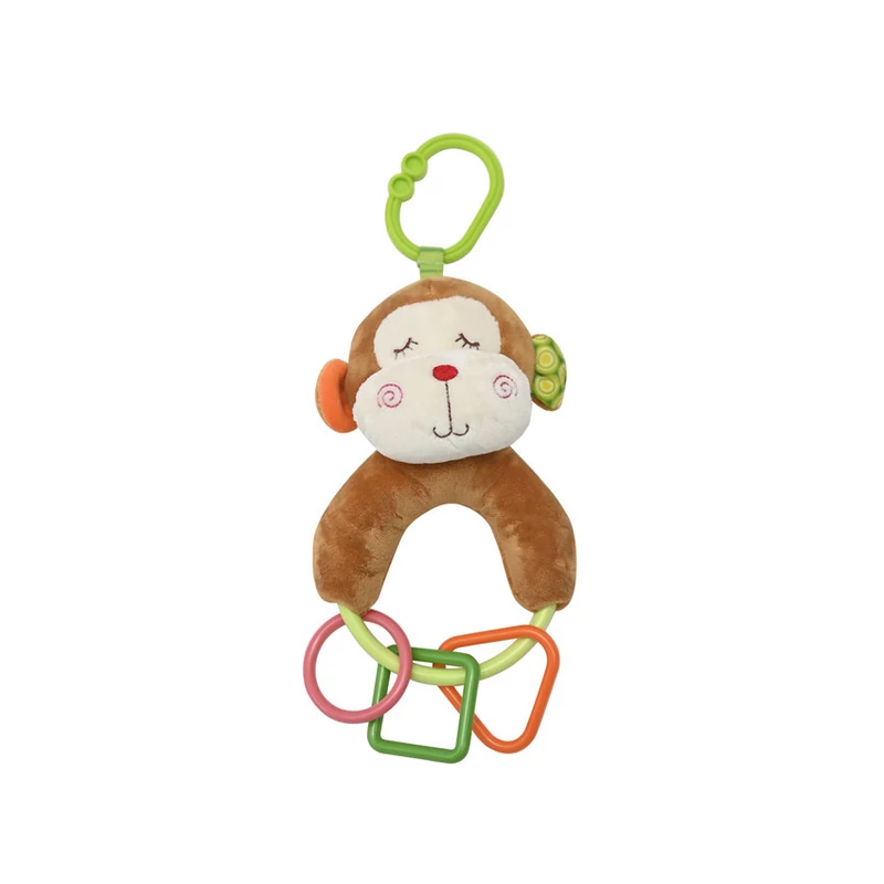 Lorelli Toys csörgő plüss figurák - Majom