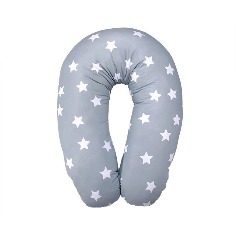Lorelli szoptatós párna - Stars Blue Grey Mist