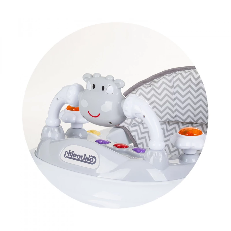 Chipolino Little Cow bébikomp - grey