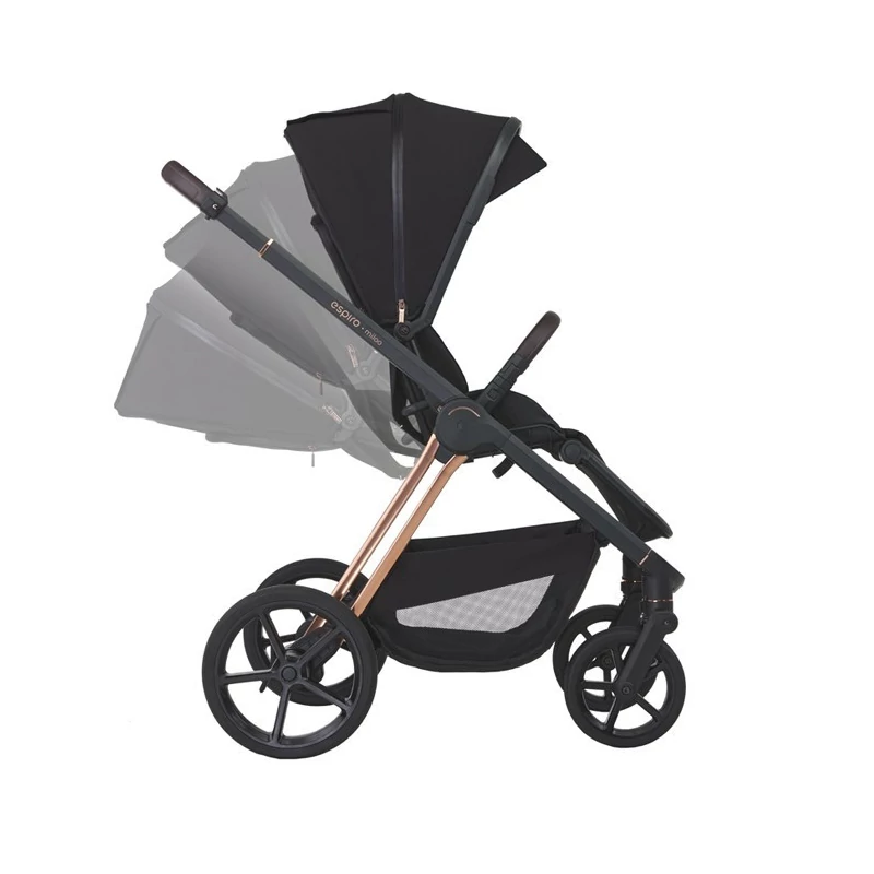 Espiro Miloo multifunkciós babakocsi - 110 Diamond Black