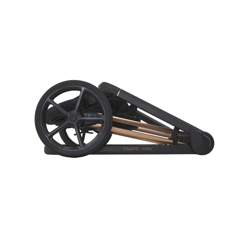 Espiro Miloo multifunkciós babakocsi - 110 Diamond Black