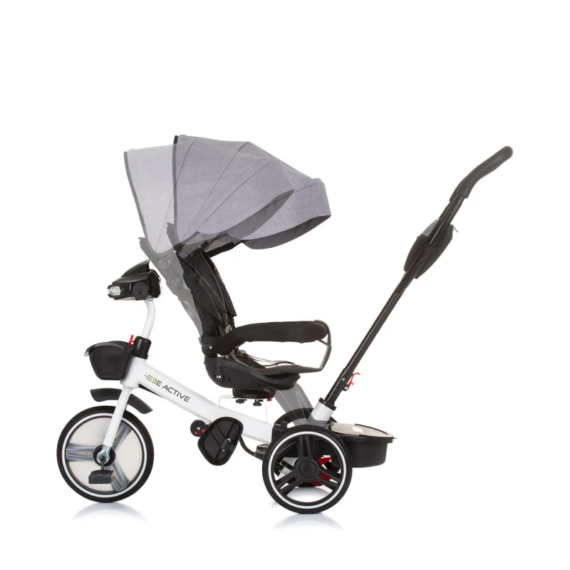Chipolino Be active tricikli kupolával - Grey Linen