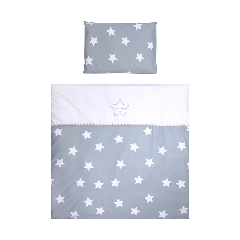 Lorelli First Dreams ágynemű garnitúra - Blue Grey Mist Stars