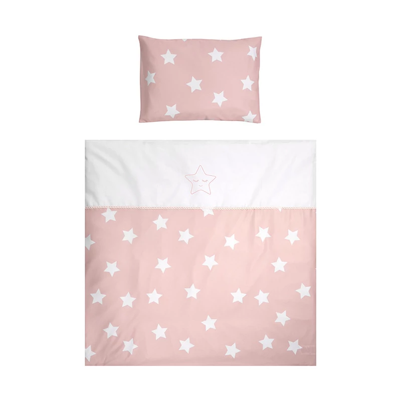 Lorelli First Dreams ágynemű garnitúra - Pale Blush Stars