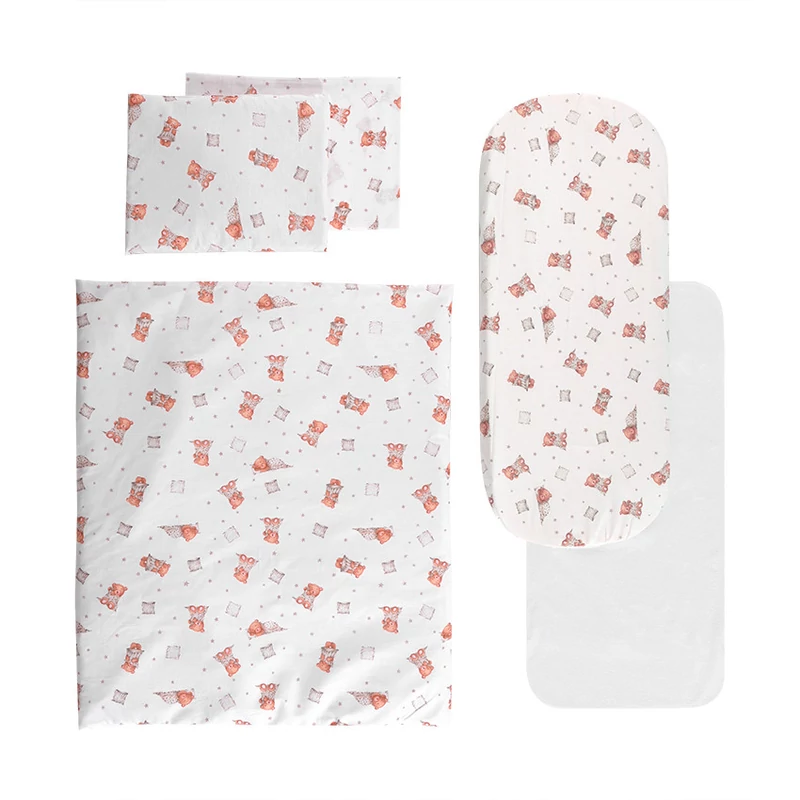 Lorelli ágynemű garnitúra mózeskosárba - Bears&Pillows