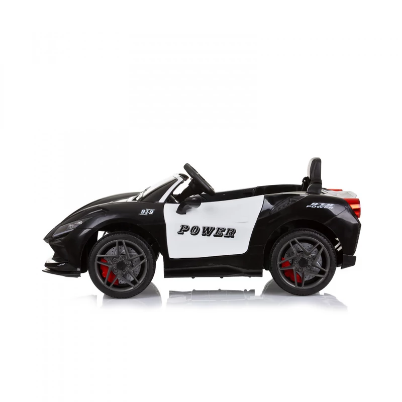 Chipolino POLICE elektromos autó - fekete