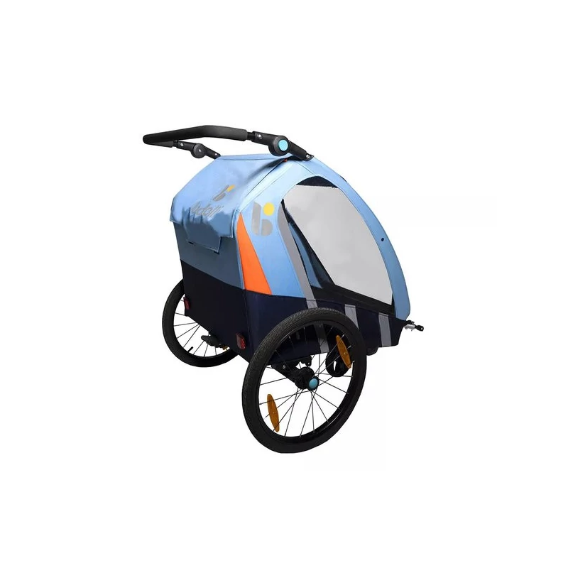 Bellelli Trailblazer biciklis utánfutó 32kg-ig - Blue
