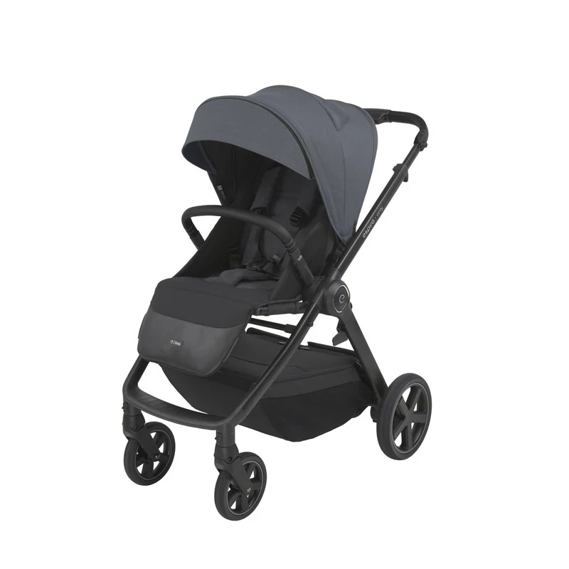 Espiro Only Gel multifunkciós babakocsi fekete vázzal - 307 Graphite anthracite