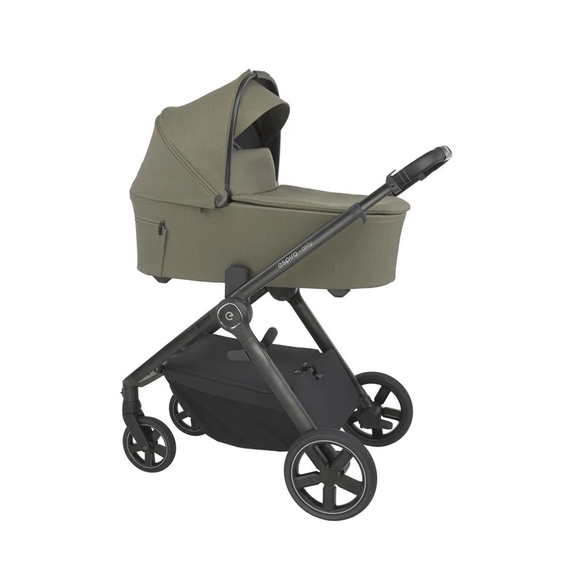 Espiro Only Gel multifunkciós babakocsi fekete vázzal - 304 Stylish Khaki