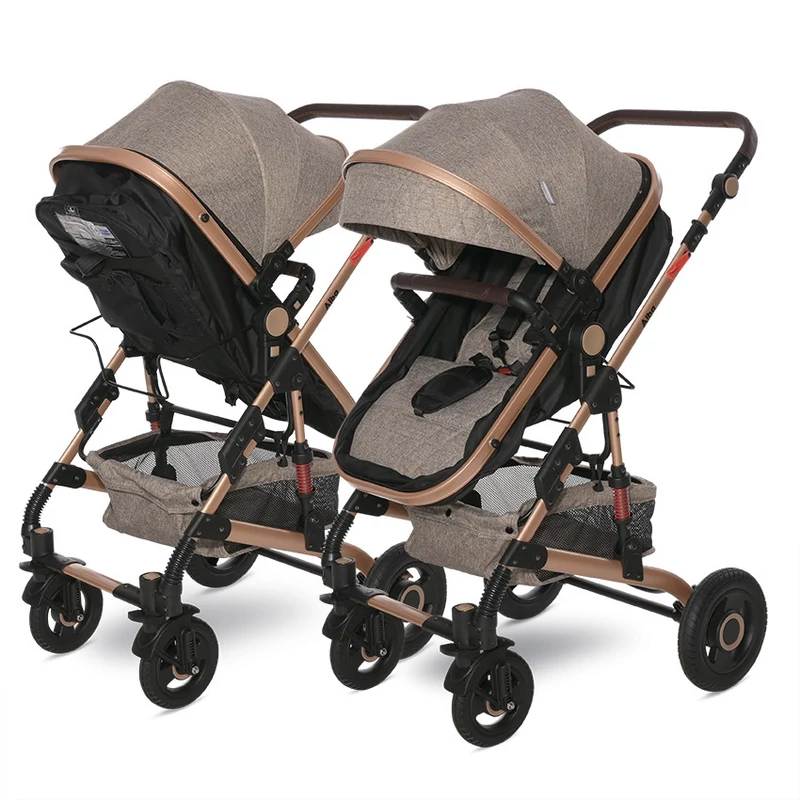 Lorelli Alba multifunkciós babakocsi + adapter - Premium Pearl Beige