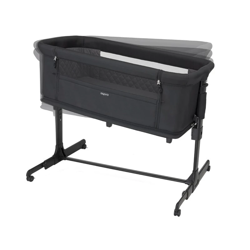 Espiro Cloud 2in1 babaöböl és járóka - 10 black shadow