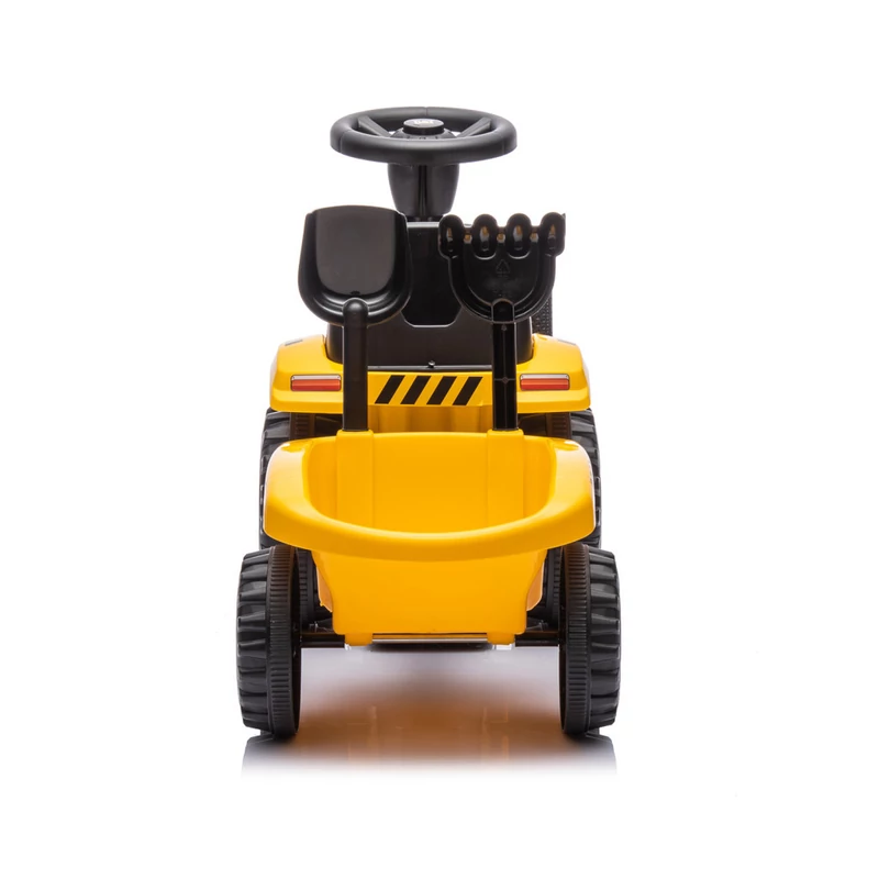 Chipolino CAT traktor bébitaxi - yellow