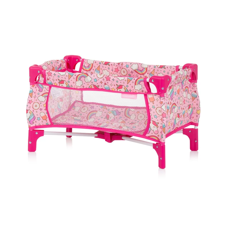 Chipolino Trixy 3 in 1 babázós játék szett - Unicorn