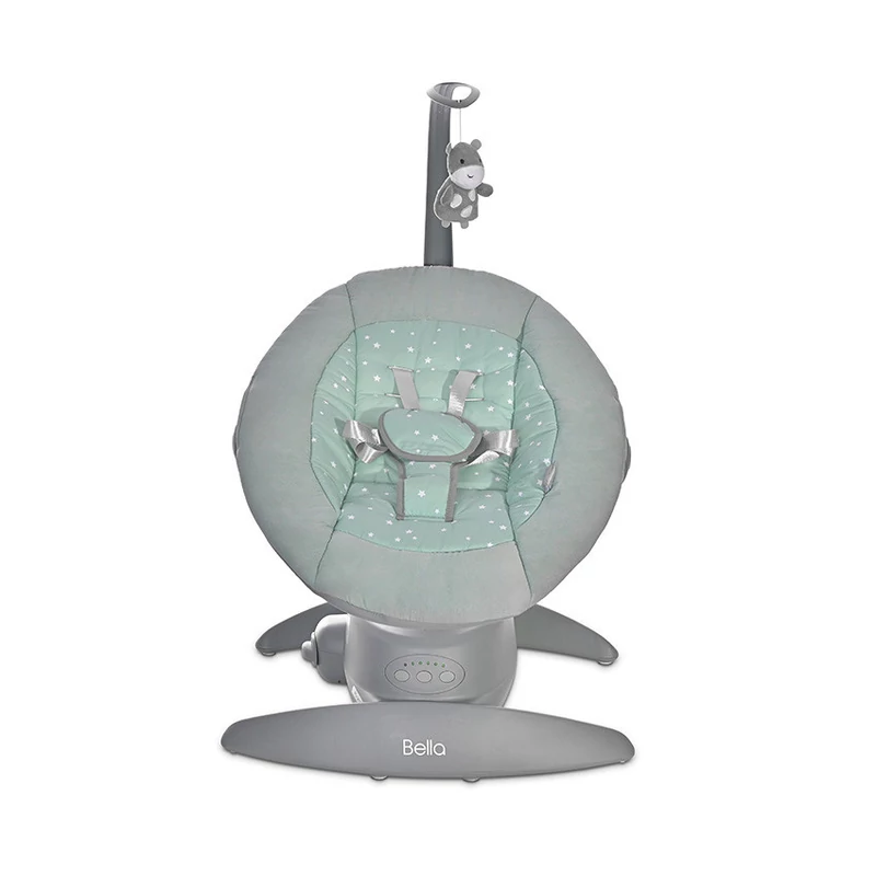 Lorelli Bella elektromos babahinta 9 kg-ig - Frosty Green Stars