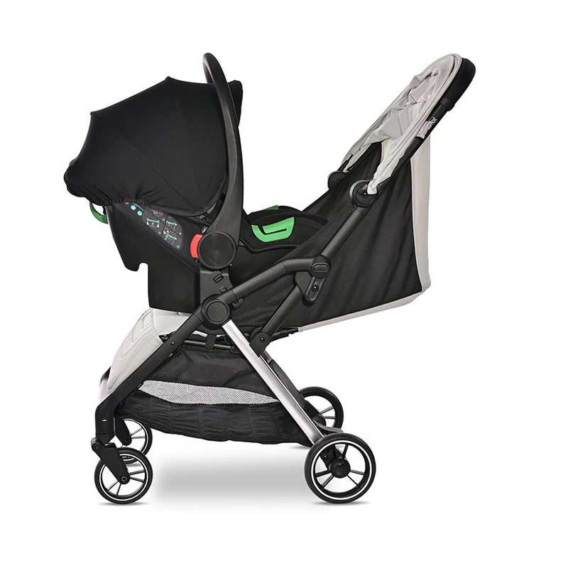 Lorelli Loret Travel system babakocsi - Grey Jasper