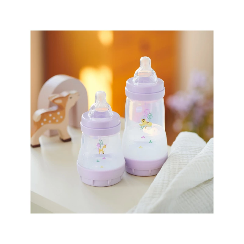MAM Anti colic Matt cumisüveg 160ml lány