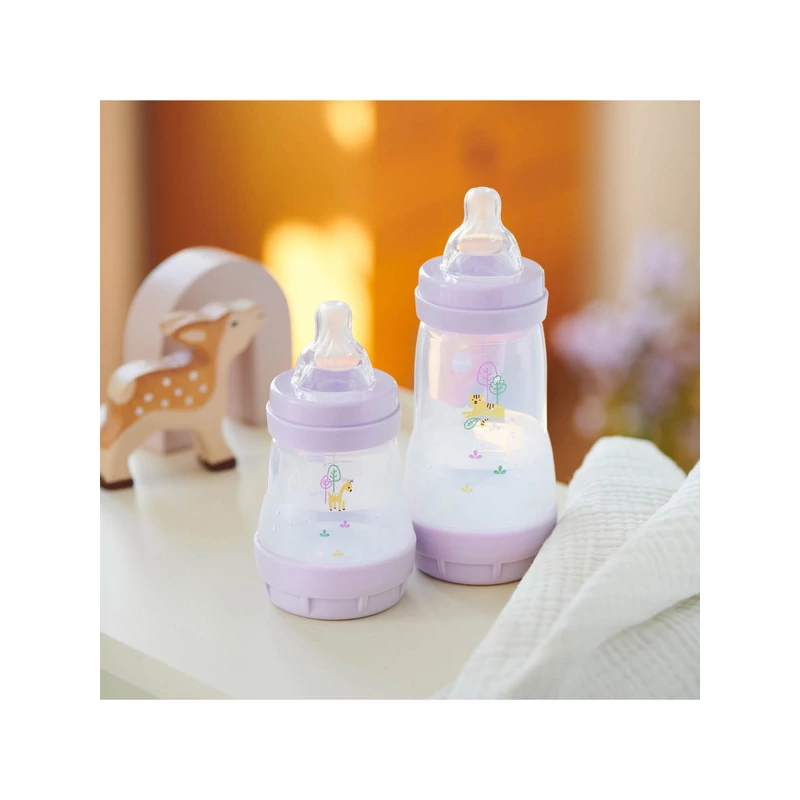 MAM Anti colic Matt cumisüveg 260ml lány