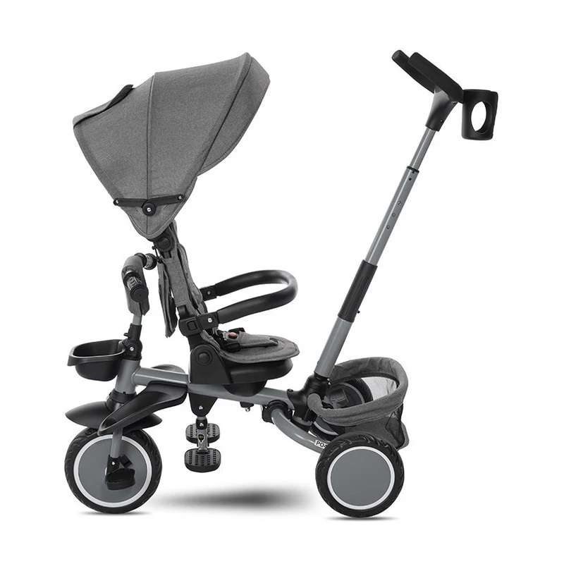 Lorelli Freccia 360 összecsukható tricikli - Grey & Black