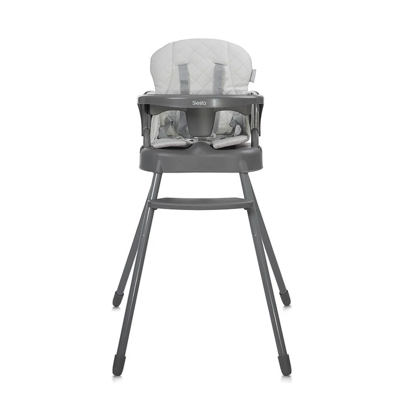 Lorelli Siesta fix etetőszék - Grey Leather
