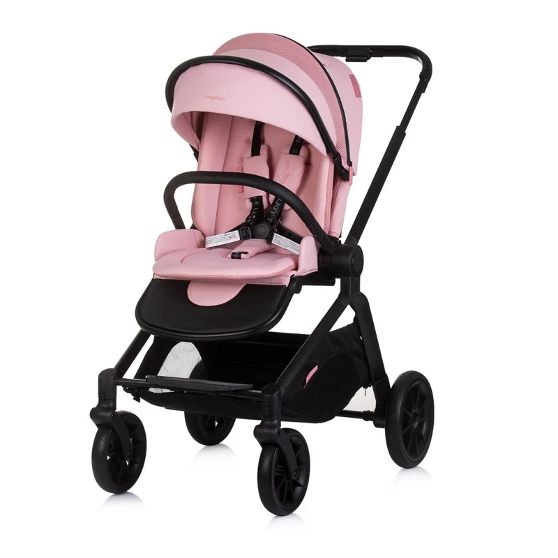 Chipolino Magnum 3az1-ben multifunkciós babakocsi - Pink marshmallow
