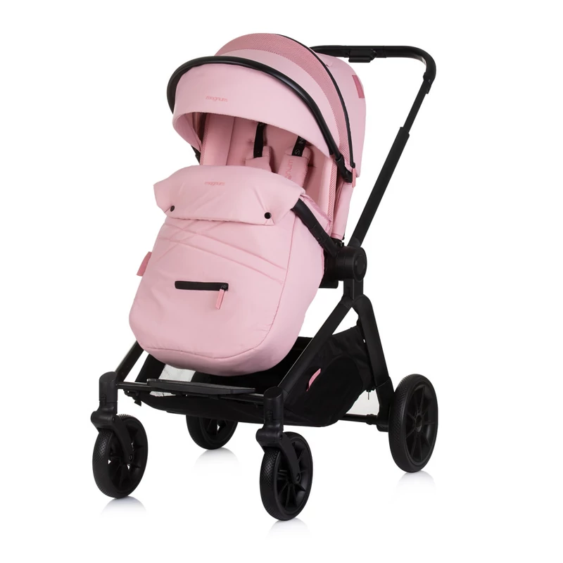 Chipolino Magnum 3az1-ben multifunkciós babakocsi - Pink marshmallow