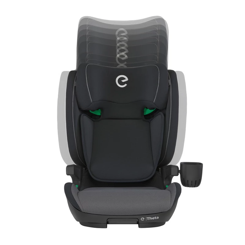 Espiro Theta gyerekülés 100-150cm - 110 Onyx