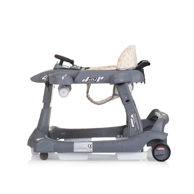 Chipolino Airplane 3az1 -ben bébikomp - grey