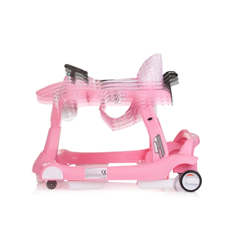 Chipolino Airplane 3az1 -ben bébikomp - pink