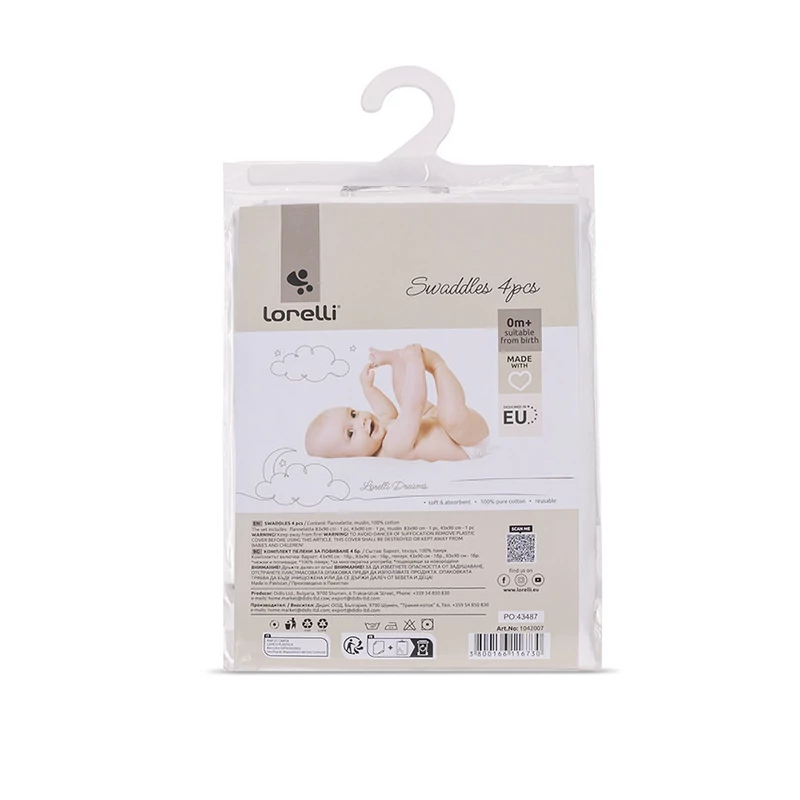 Lorelli textil pelenka 4dbos