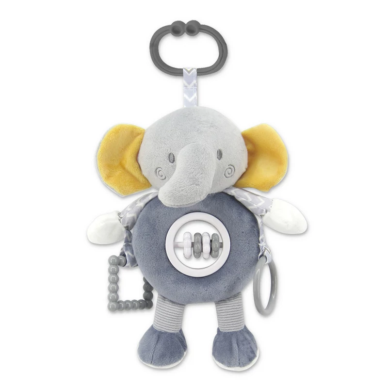 Lorelli Toys plüss csörgőjáték - Szürke Elefánt
