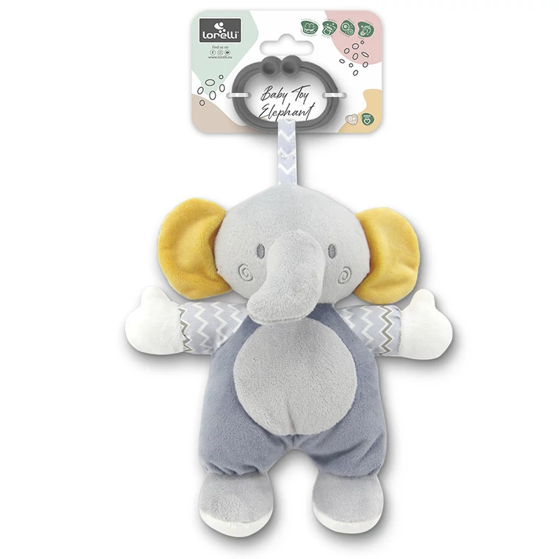 Lorelli Toys plüss játék - Szürke Elefánt