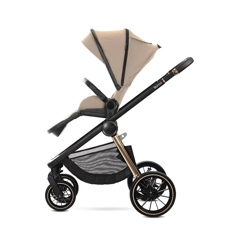 Lorelli Bianca multifunkciós babakocsi + adapter - Beige