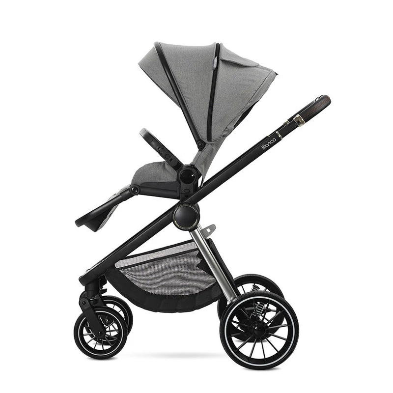 Lorelli Bianca multifunkciós babakocsi + adapter - Grey