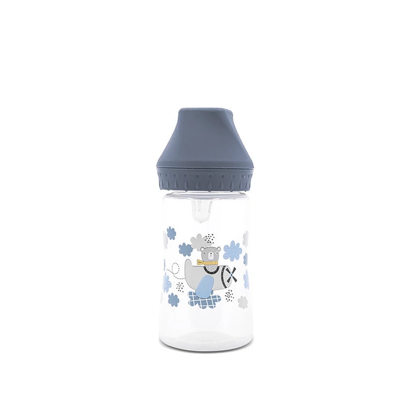 My Friend széles nyakú cumisüveg 250ml - Cameo Blue